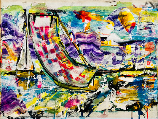 9 x 12 in. Sail Away on a Sunny day