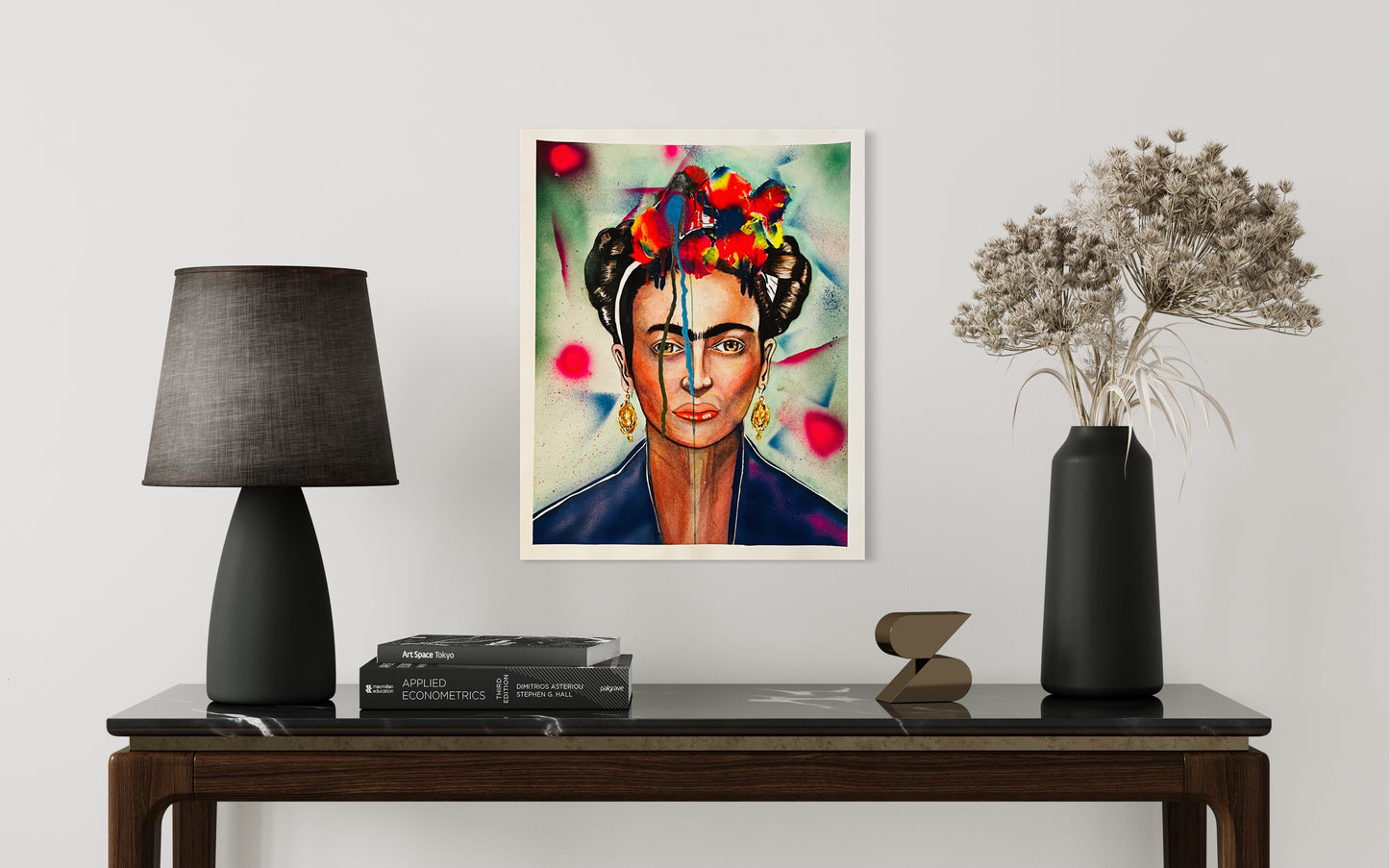 16 x 20 in. Frida at Holi (small)