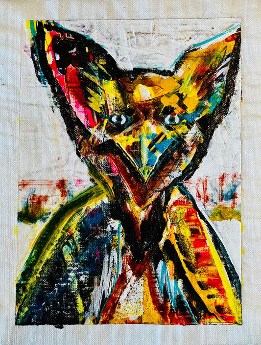 12 x 9 in. Foxy