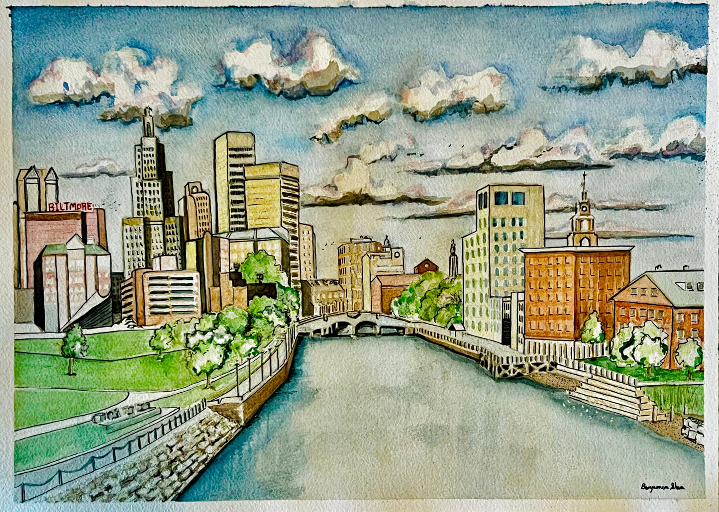 10 x 14 in. Providence