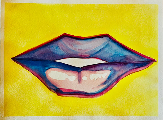 9 x 12 in. Hot Lips