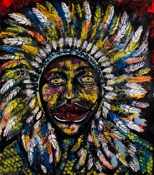 45 x 49 in. The Chief